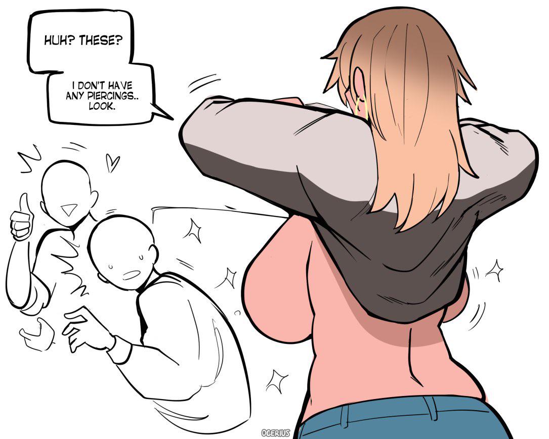 Busty Ecchi Gallery — Oblivious Friend Group Fantasy
