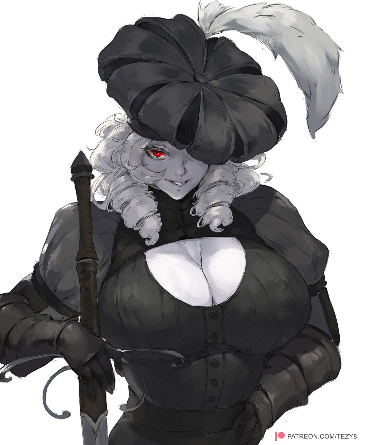 Vampire Monster Girl Gallery — Landsknecht Fantasy Hentai Art