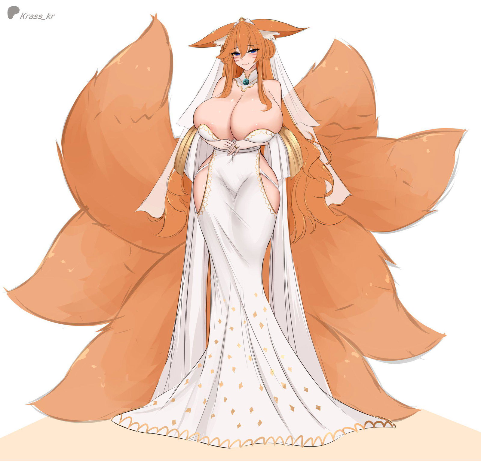 MonsterGirl Hentai — Fox Bride by Bazaarthrone | Free Hentai