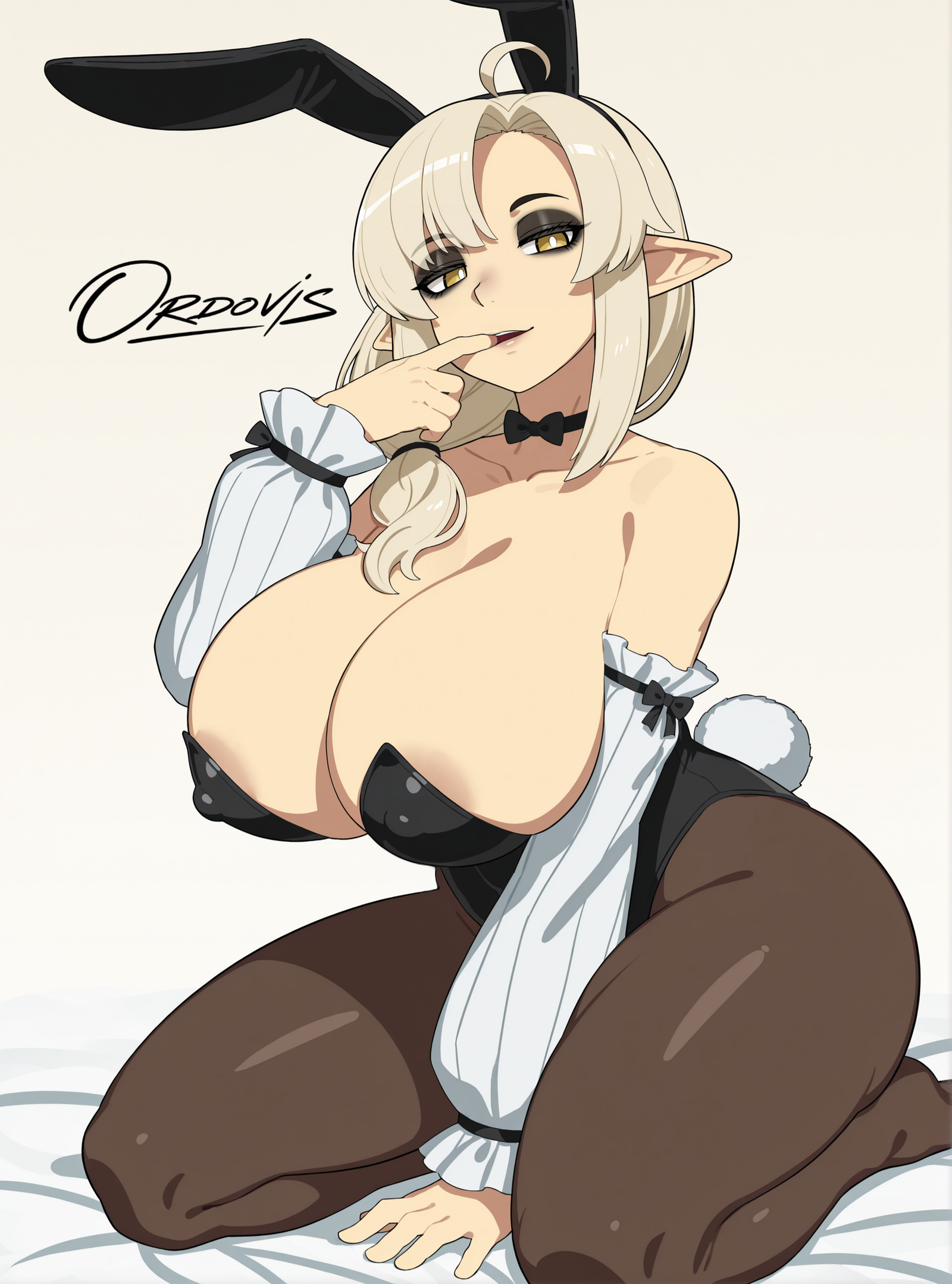 Monster Girl Hentai — Elf Bunny Girl by Ordovis | Free Hentai