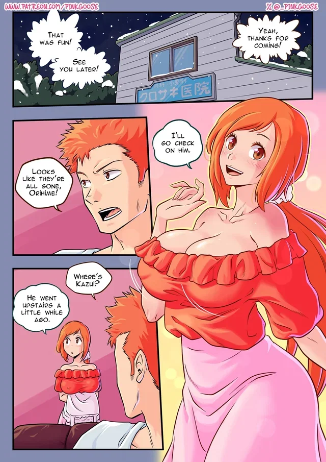 New Hentai Stream: Ichigo’s Lewd After Party by Pinkgoose in Bleach Fantasy