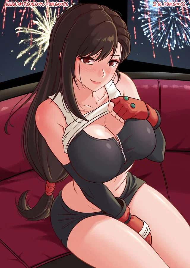 Tifa and Cloud’s Steamy Fifteen-Minute Fuck – Pinkgoose Final Fantasy Hentai