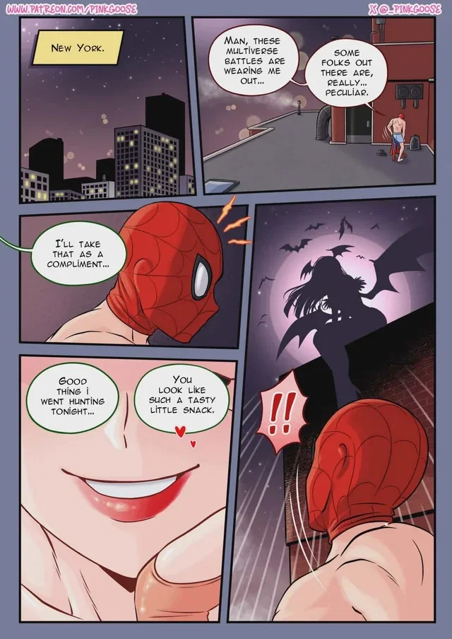 Pinkgoose’s Marvel Comics Crossover: The Good Side of Vanilla Hentai