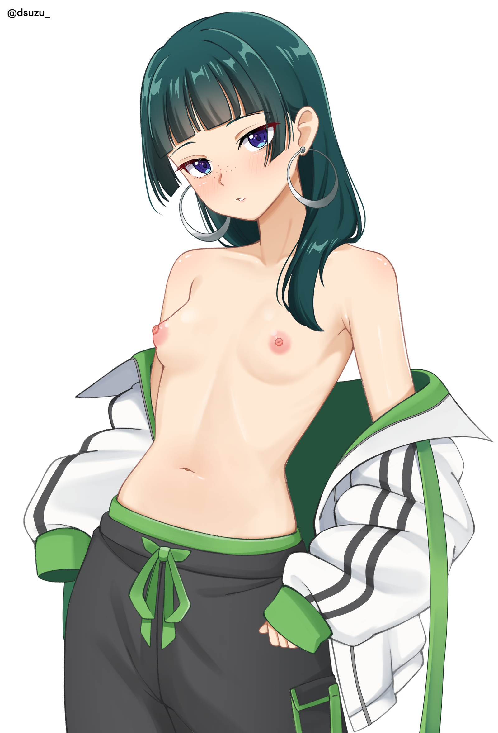 Modern Day Topless Maomao Hentai Parody from The Apothecary Diaries