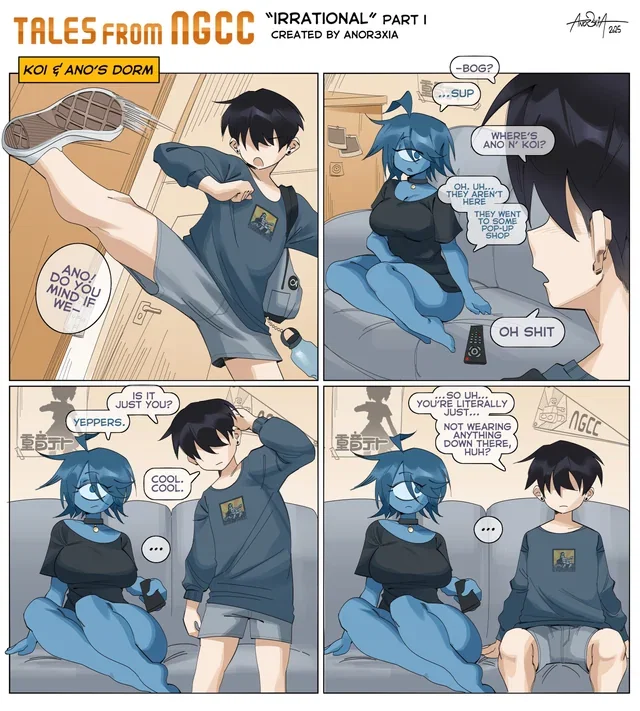 Anor3xia Gets Pounded Hard by Alien Tentacles in BogDraws Hentai