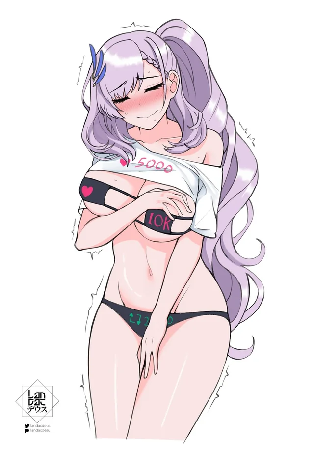 Reine Succubus Strip Tease in Steamy Hololive Hentai Fantasy