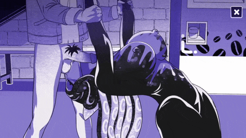 Octopus Girl Horu Tentacle Hentai GIF by anomalouscoffeemachine
