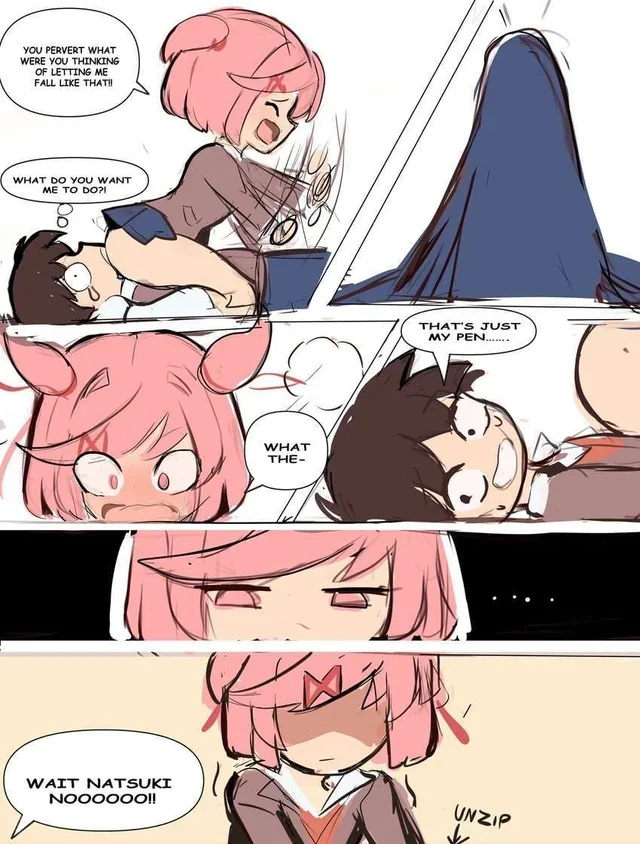 DDLC Happy Accident Parody Hentai Clip with Rakeemspoon Art