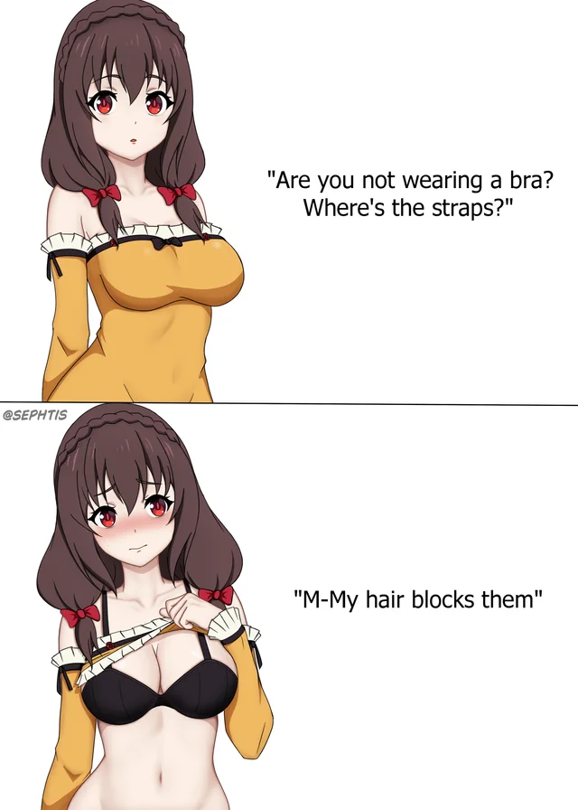Yunyun and her yunyuns uncensored Konosuba hentai clip