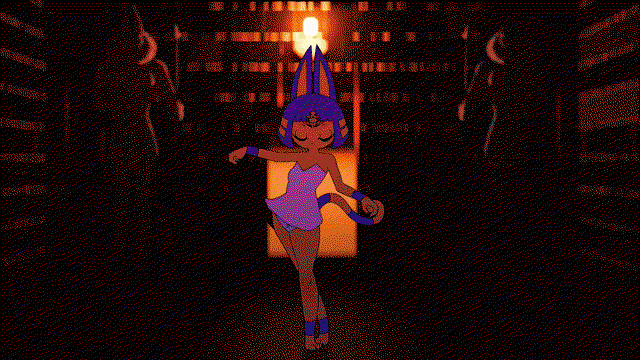 Ankha On Sight – GaspArt Animal Crossing Hentai Fantasy Clip