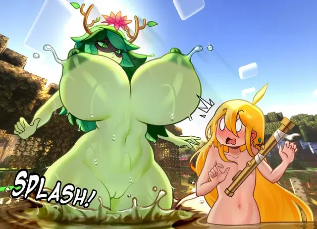 Huntress Wizard Sneaks Up on Finn in Raw Adventure Time Hentai Clip