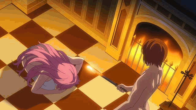 Flare’s rod punishment in uncensored Redo of Healer hentai