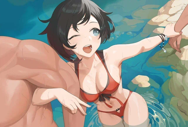 Ruby Beach Gangbang – RWBY Hentai Full Episode Free