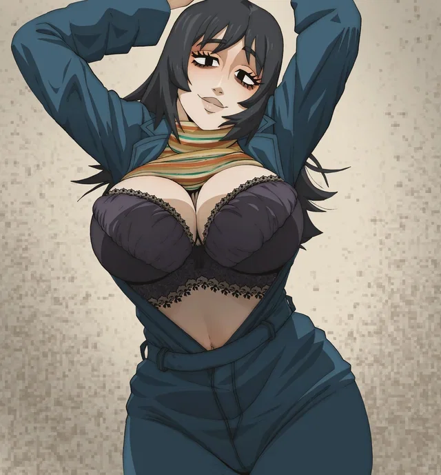 Anya Showing Off Her Curves in Mouthwashing Hentai Clip