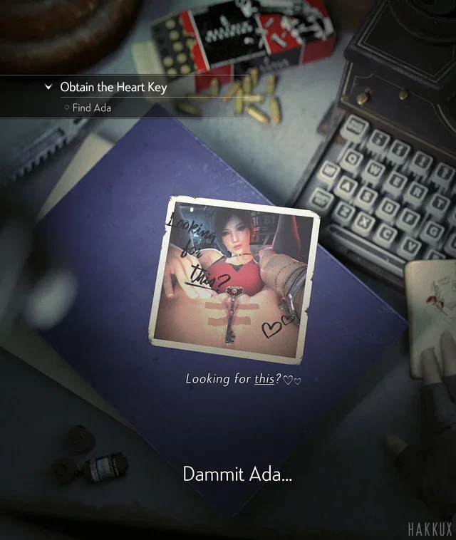 Ada Wong’s Succubus Tease in 3D Resident Evil Hentai
