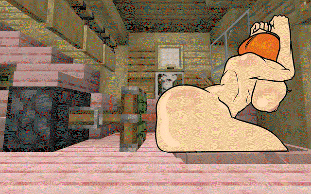 Uncensored 3D Alex Minecraft Hentai GIF – Sticky Piston Fuck