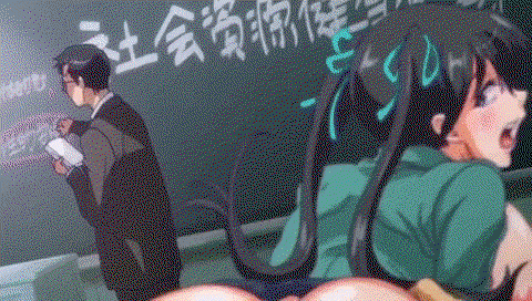 Drop Out OVA 4: uncensored isekai hentai with smoking-hot background succubi