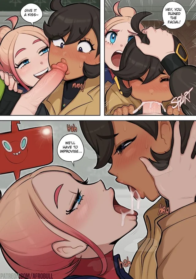 Emma and Taunie tag-team Paxton in uncensored Pokemon hentai OVA free