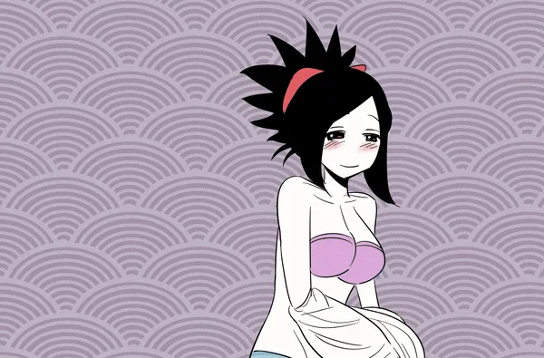 Uncensored onsen hentai fantasy with Sayonara Zetsubou Sensei girls