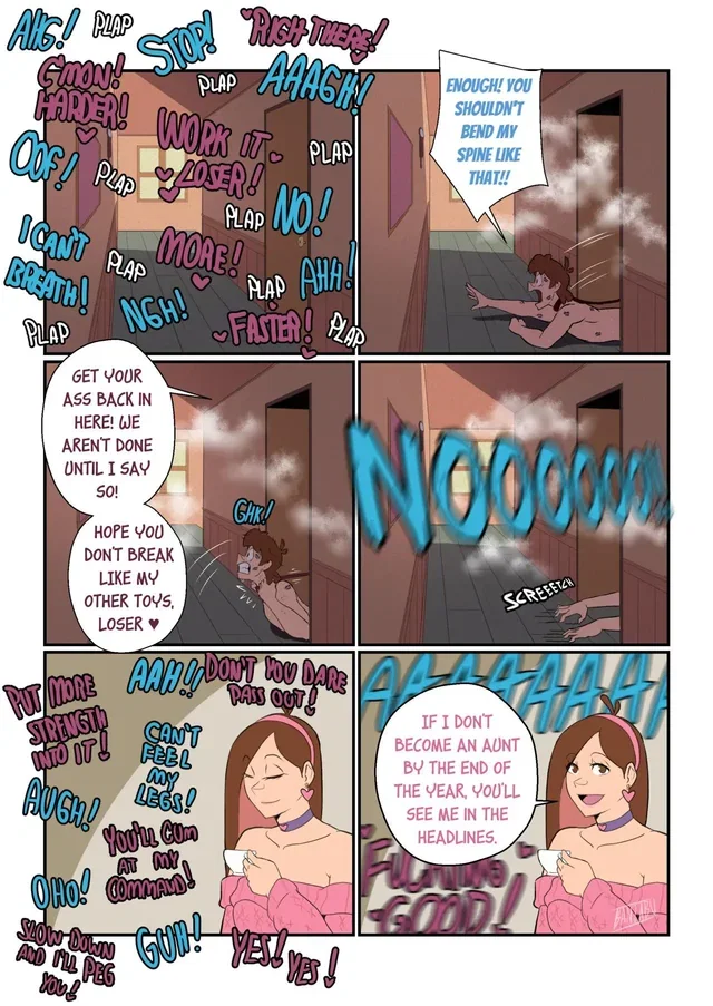 Mabel Pines begs for creampie in Gravity Falls hentai fantasy