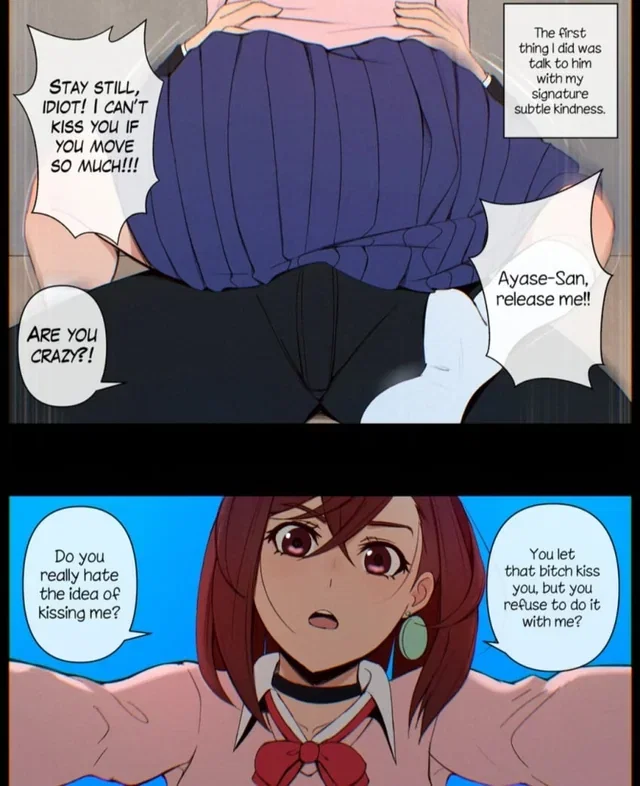 Momo Ayase Takes Okarun Hard After Beating Aira Shiratori in Dandadan Hentai