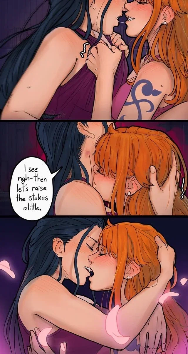 Nami x Robin One Piece Yuri Hentai Scene by Djang0Art
