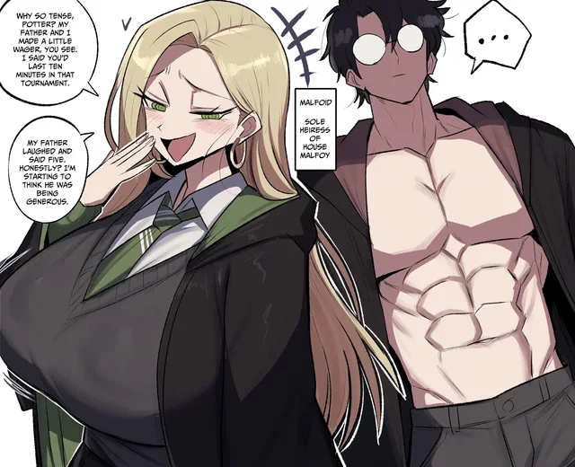 Galfoy’s Wild Obsession – Harry Potter Parody Hentai Clip
