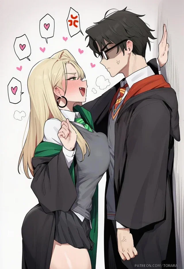Dracaena Malfoy Gets Dominated Hard in This Harry Potter Hentai Parody