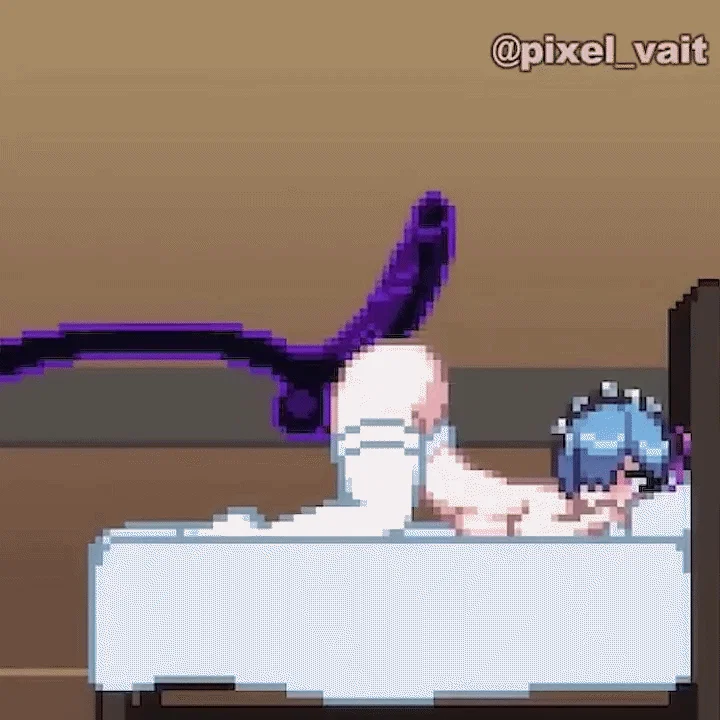 Rem fucked by the unseen hands (PixelVait) [Rezero]