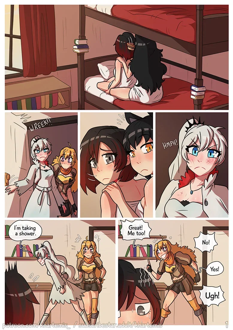 [RWBY] Inflorescence uncensored comic (Khartemis) (1)