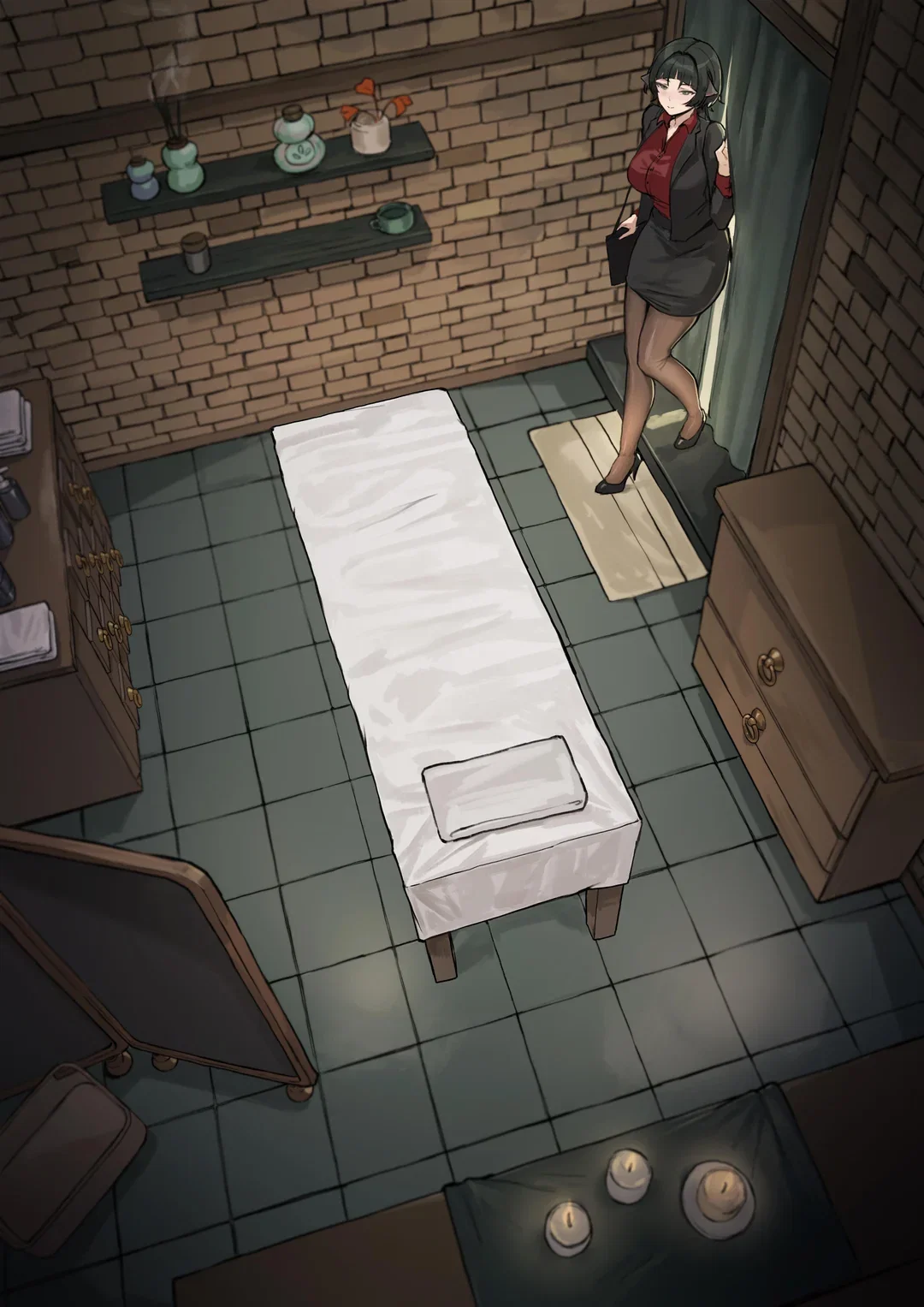 Jane Doe Private Ritual (Frozen Spider Lily) [Zenless Zone Zero] (1)