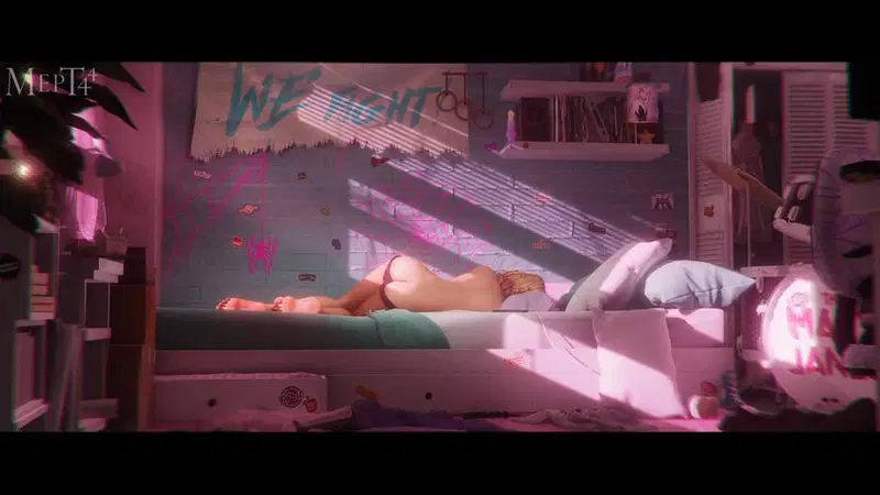 Gwen Stacy Venom Tentacle Fantasy with Miles Morales Daily Lewd Clip