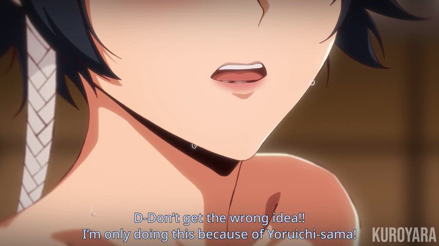 Yoruichi and Soi Fon threesome with a lucky stud in uncensored Bleach hentai