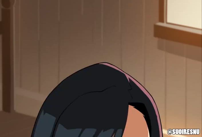 Tifa and Cloud uncensored Final Fantasy 7 hentai gif by Suioresnu