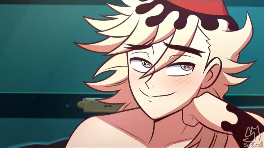 Shinobu’s filthy Demon Slayer care session with Douma – raw hentai stream