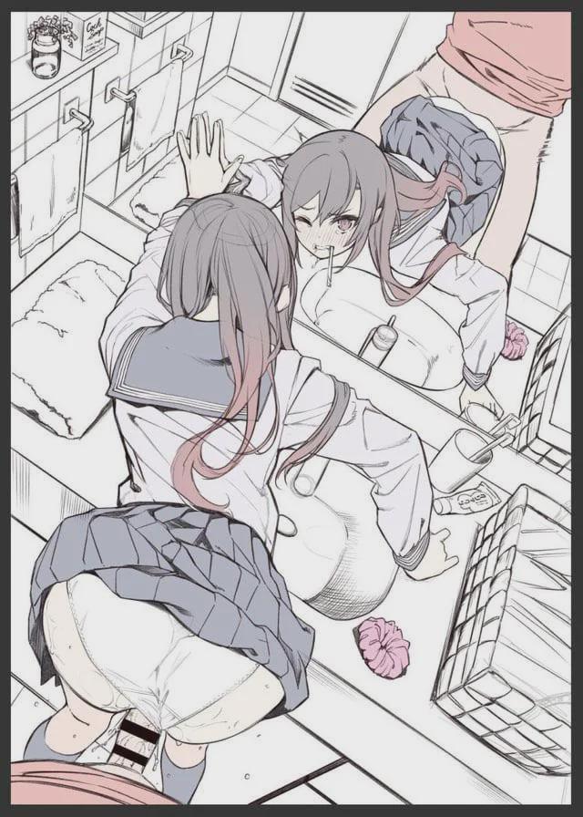 Domestic Hentai Fantasy — Rough Morning Interruptions Gallery