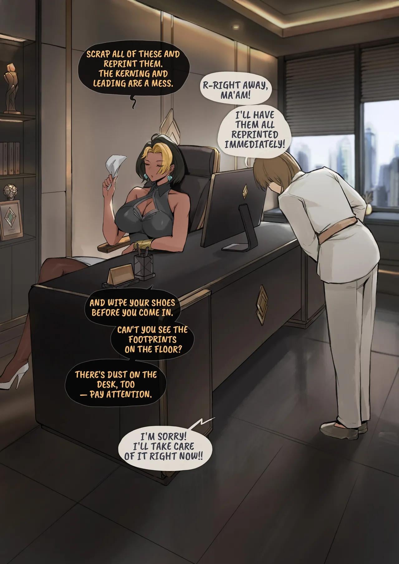 Executive & Submissive Overwatch Hentai — Domina Gallery