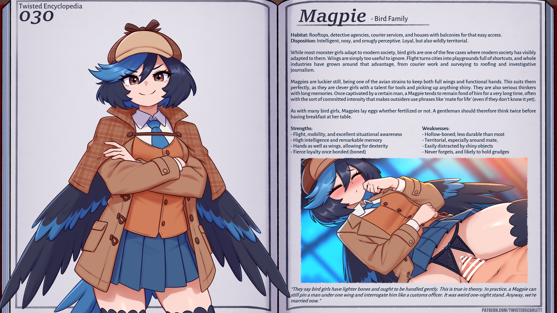 Monster girl hentai — Monster Girl Gallery — Erotic Bird Fantasy on Fr