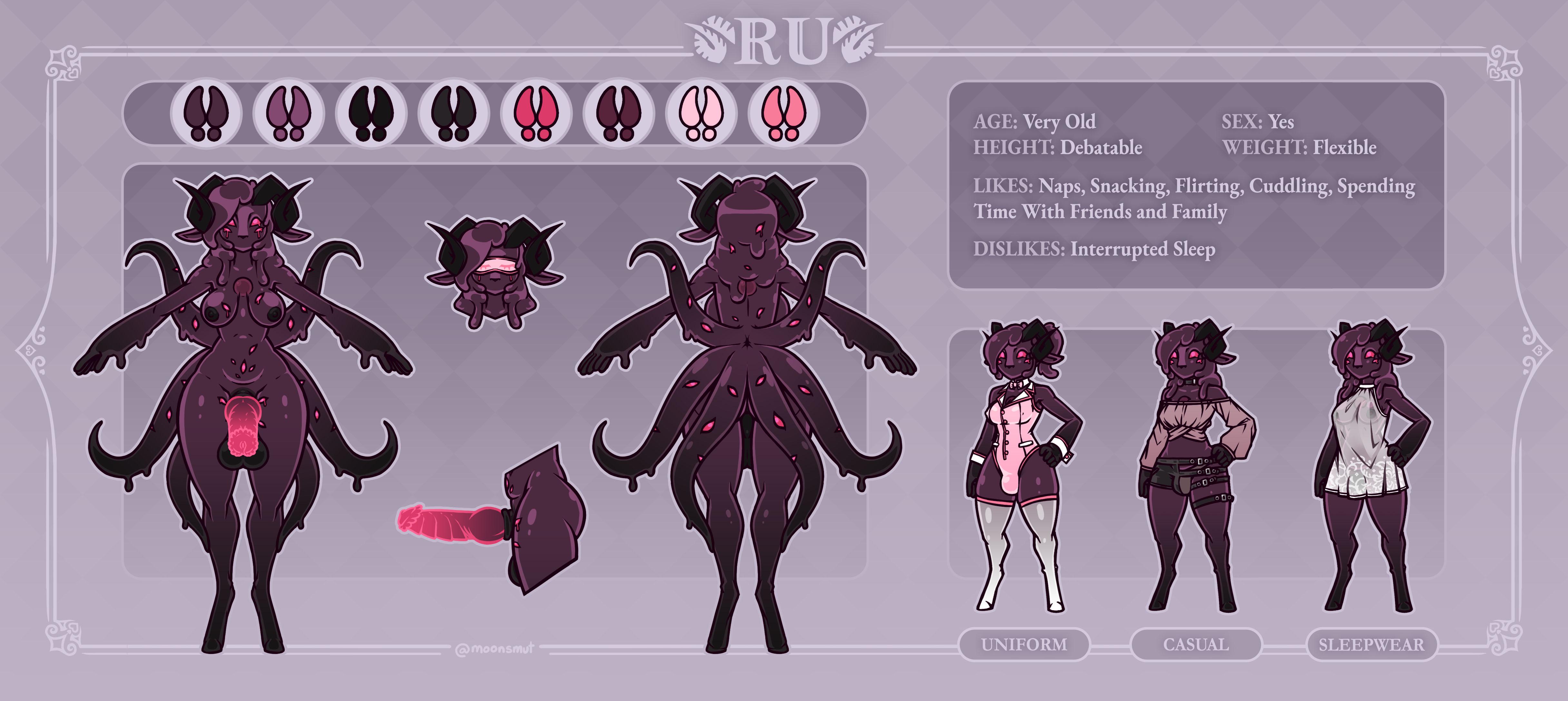 MoonKanin’s Ru Ref Sheet: A Futanari Masterpiece of Desire