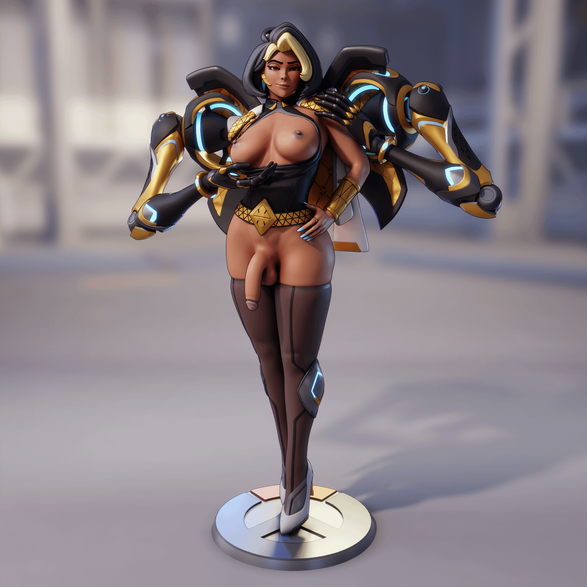 Domina’s 3D Print hentai tease