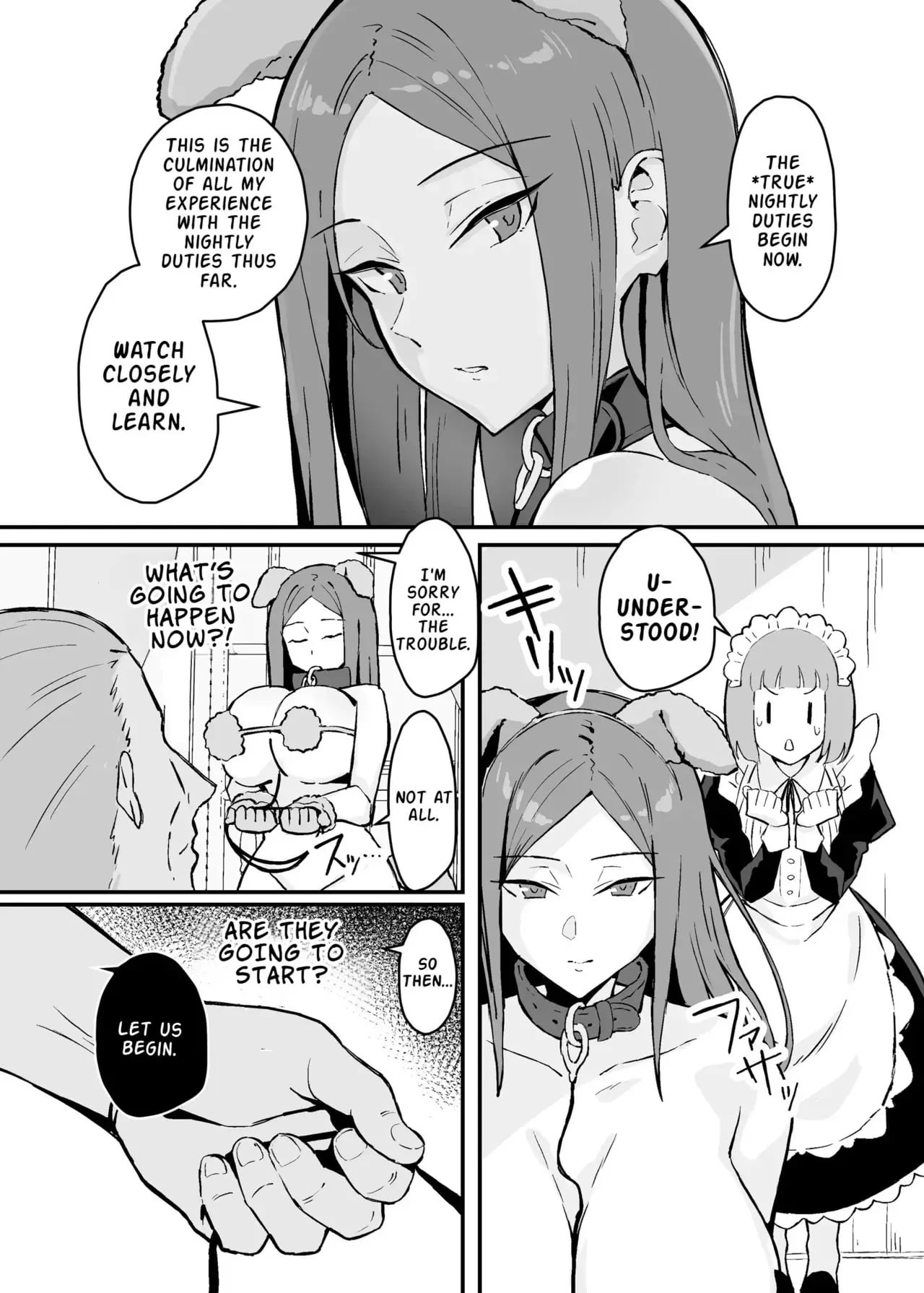 Admired Senior Head Maid’s Sultry Night Watch