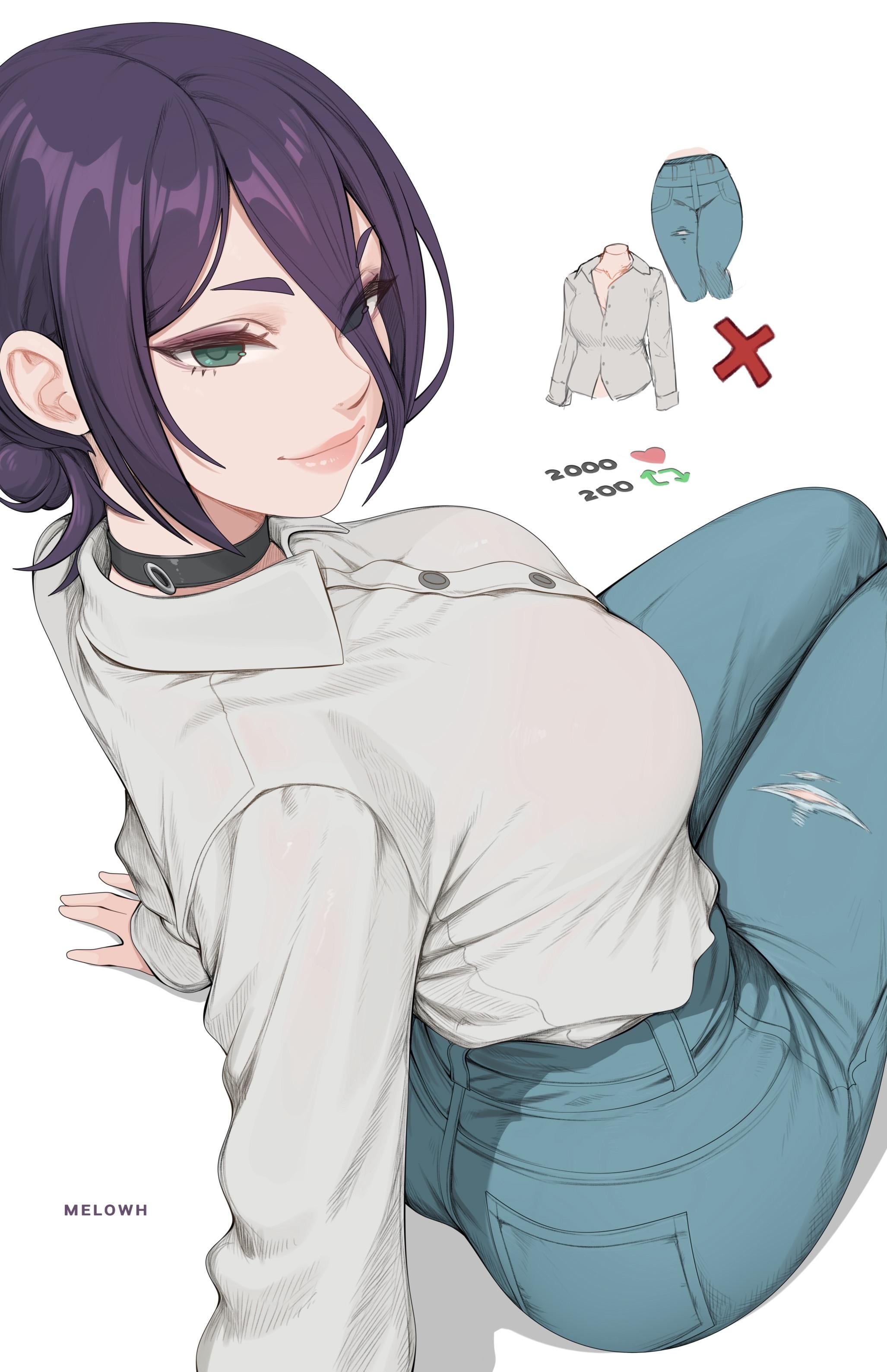 Melowh’s Seductive Reze Chainsaw Man Fantasy