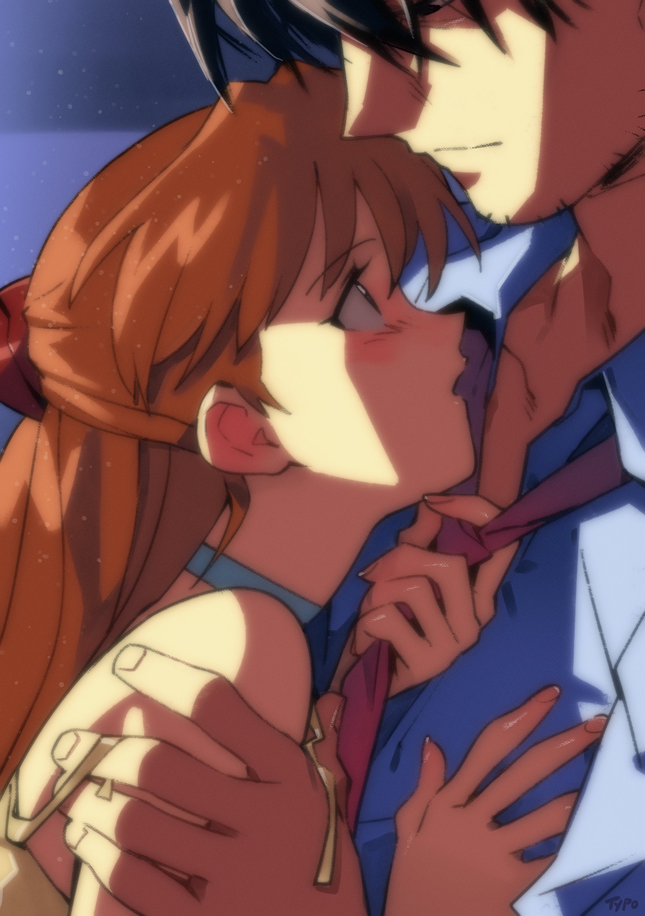 Asuka Unleashes Passionate Blowjob – Evangelion Hentai