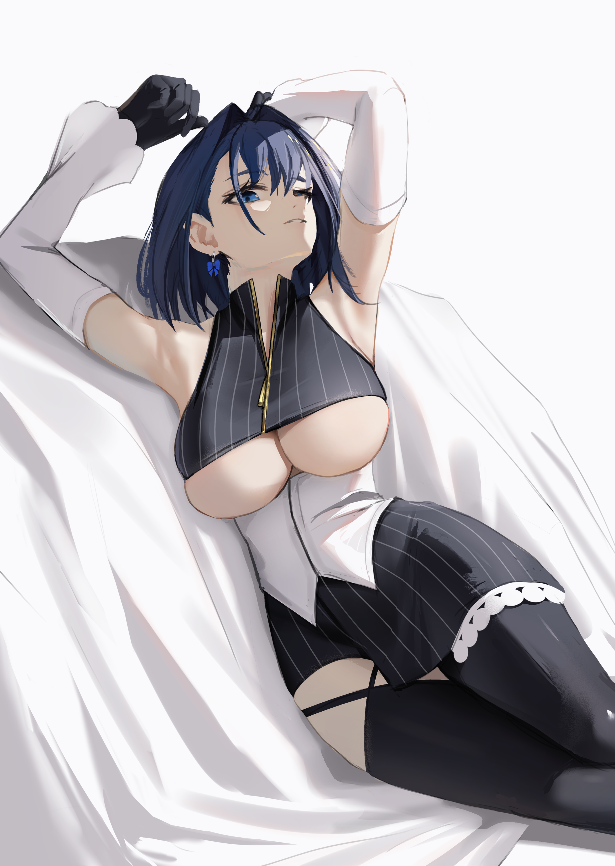 Kronii’s lovely underboob [Hololive]