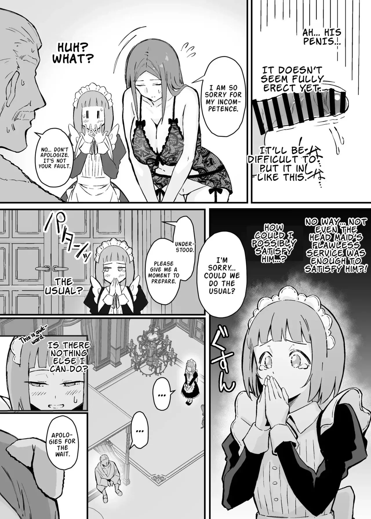 Observing the Night Duties of the Admired Senior Head Maid
