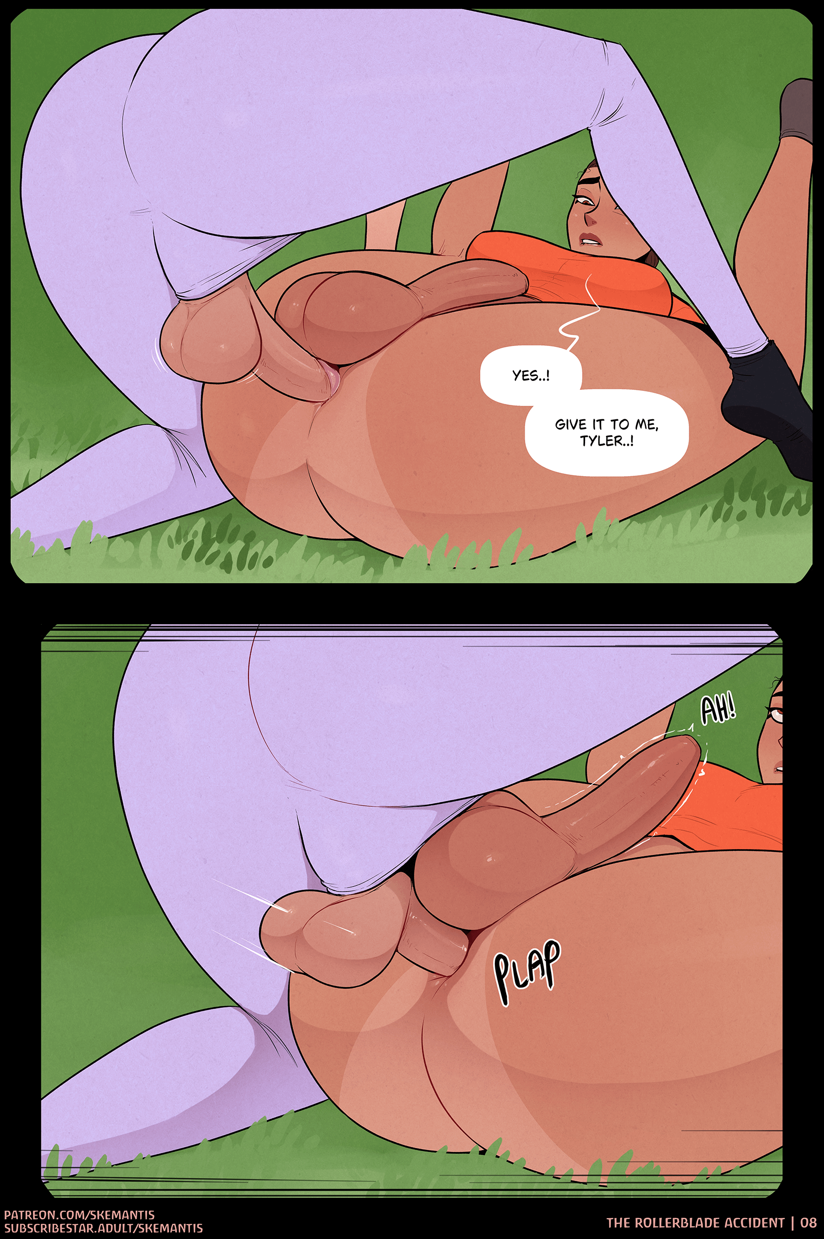 Rollerblade Accident, Pages 5-16 [Skemantis]