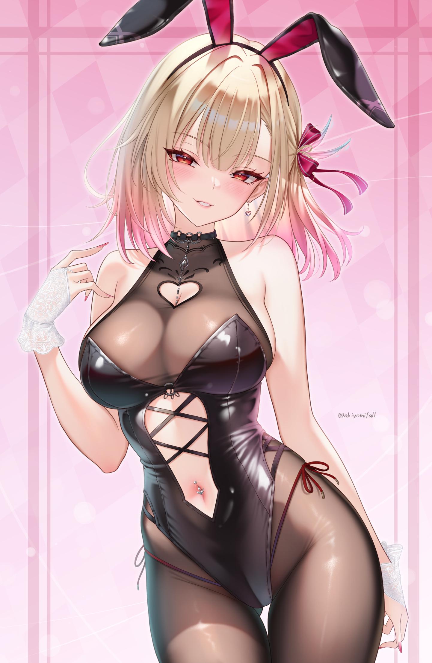 Gyaru Bunny Girl Gets Creampied