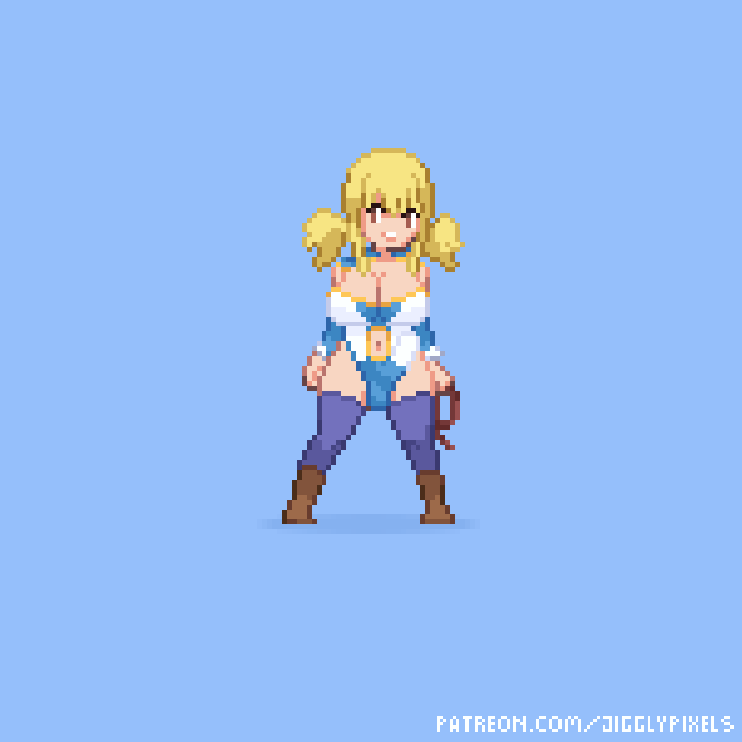 Lucy Heartfilia and her wand [OC]