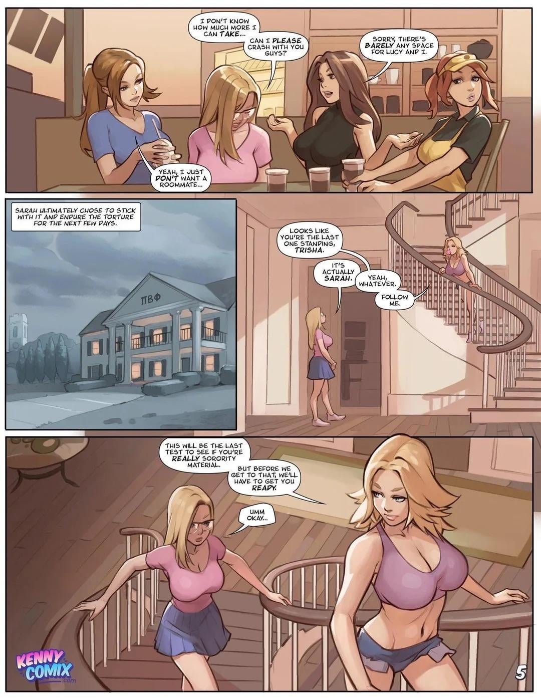 Naughty Sorority: The New Pledge [Kennycomix, Voidwave]