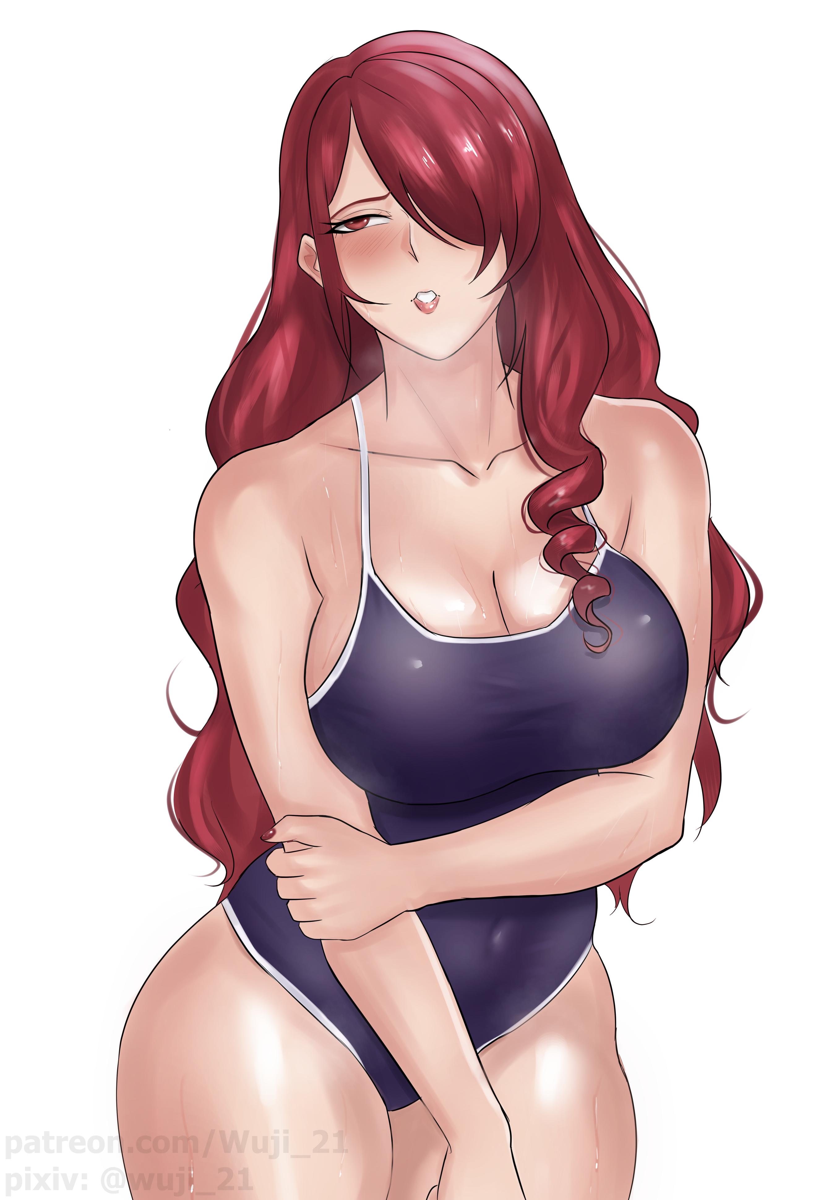 Mitsuru School Swimsuit (wuji_21)